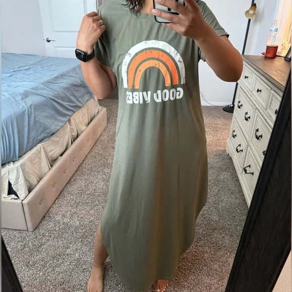 “Good Vibes” Maxi Dress - Picture 12 of 12